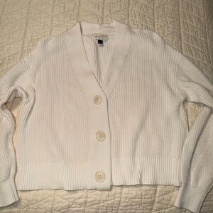 Universal Thread Cream Button-Up Cardigan